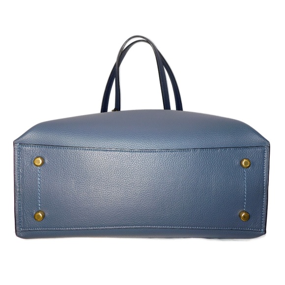 Coach Willow Tote - Colorblock Blue - Picture 8 of 15